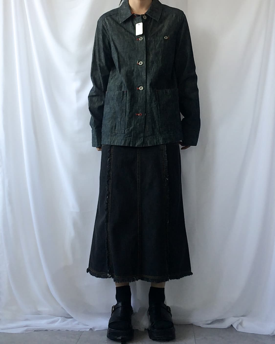 Nicole club denim jacket 상품이미지8