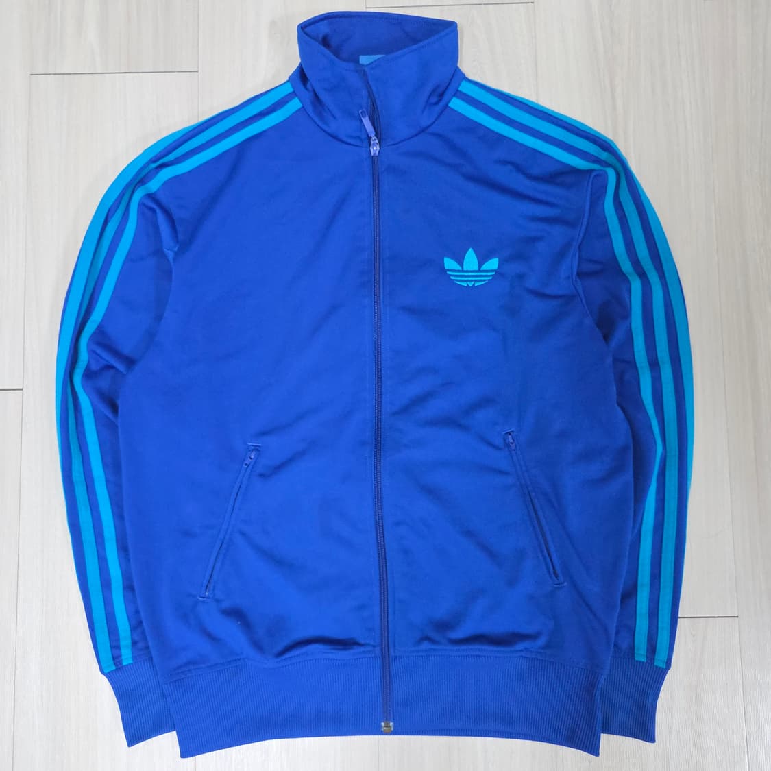 아디다스  파이어버드 파랑+하늘 져지 상품이미지2