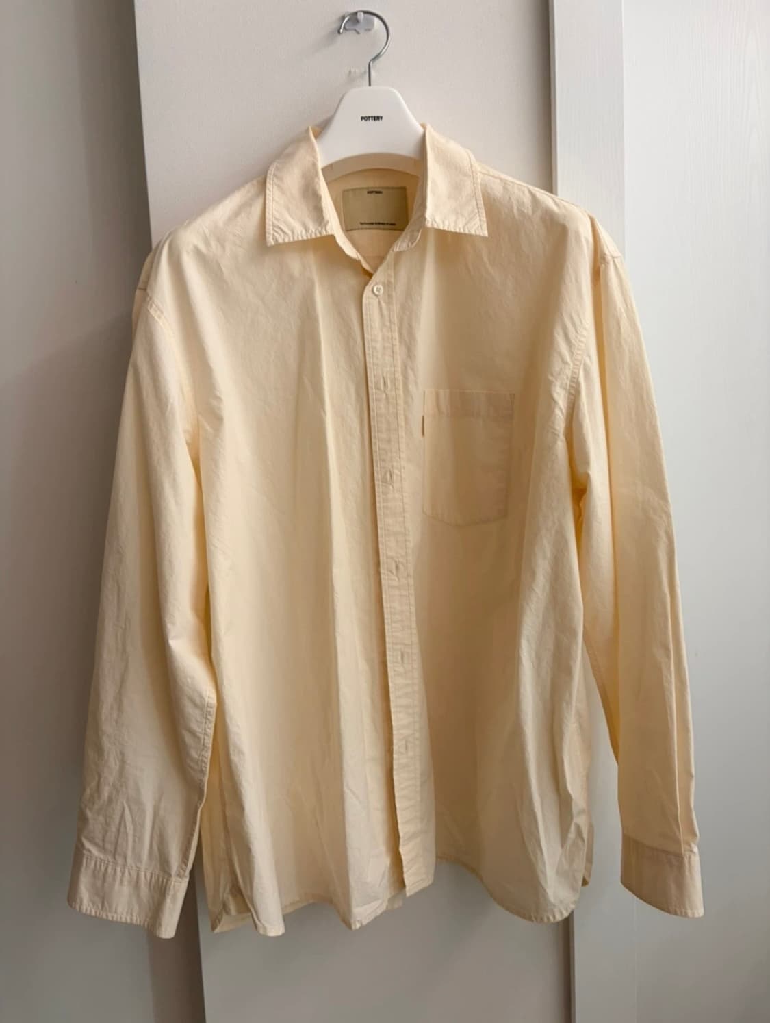 포터리 컴포트셔츠 에크루 사이즈 2 상품이미지1