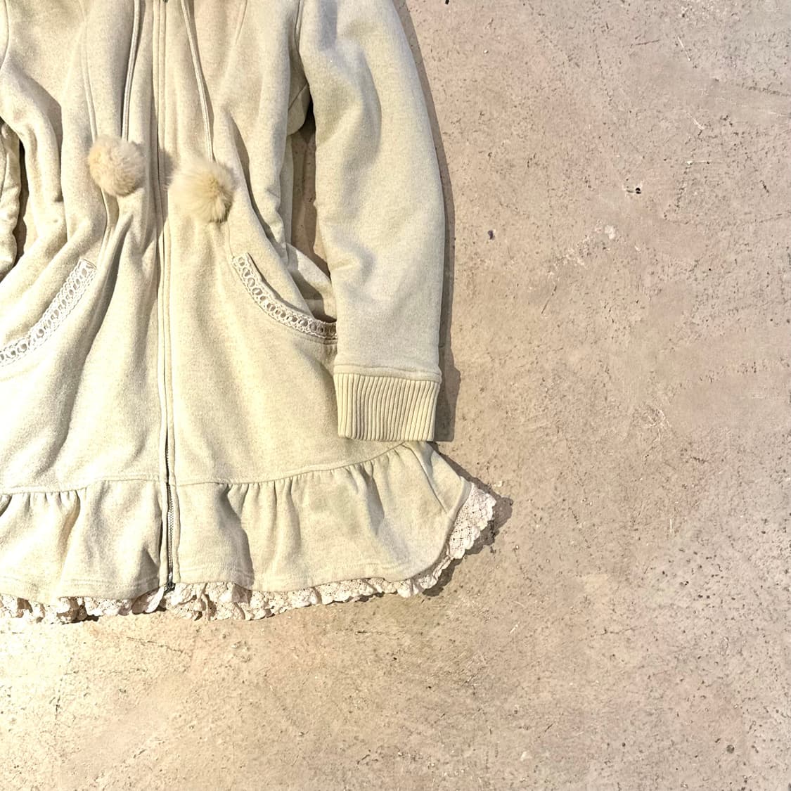 L'EST ROSE 투웨이 후드 원피스 집업 상품이미지6