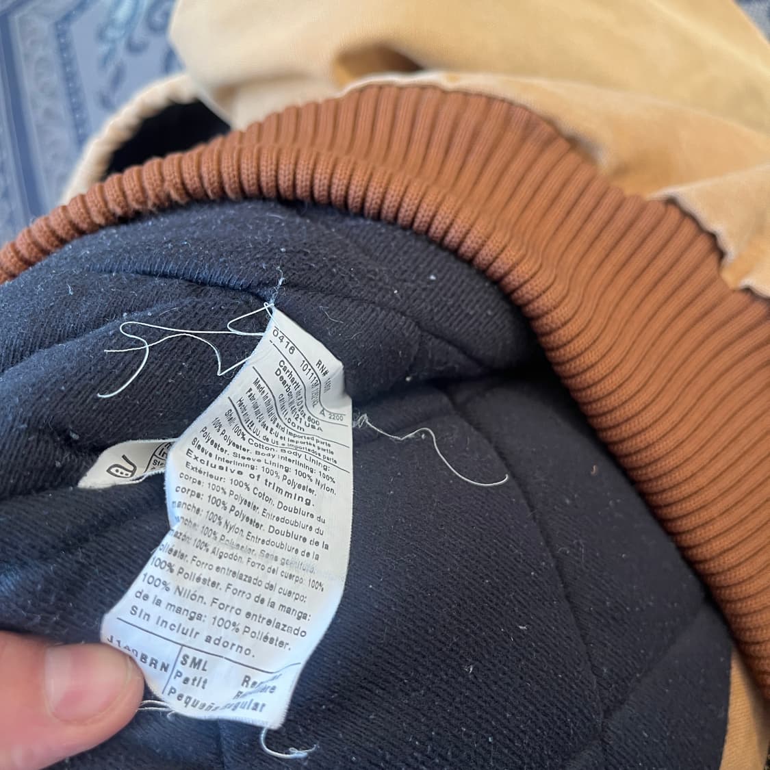 S 칼하트 J140 덕 액티브 자켓/W2639 상품이미지5