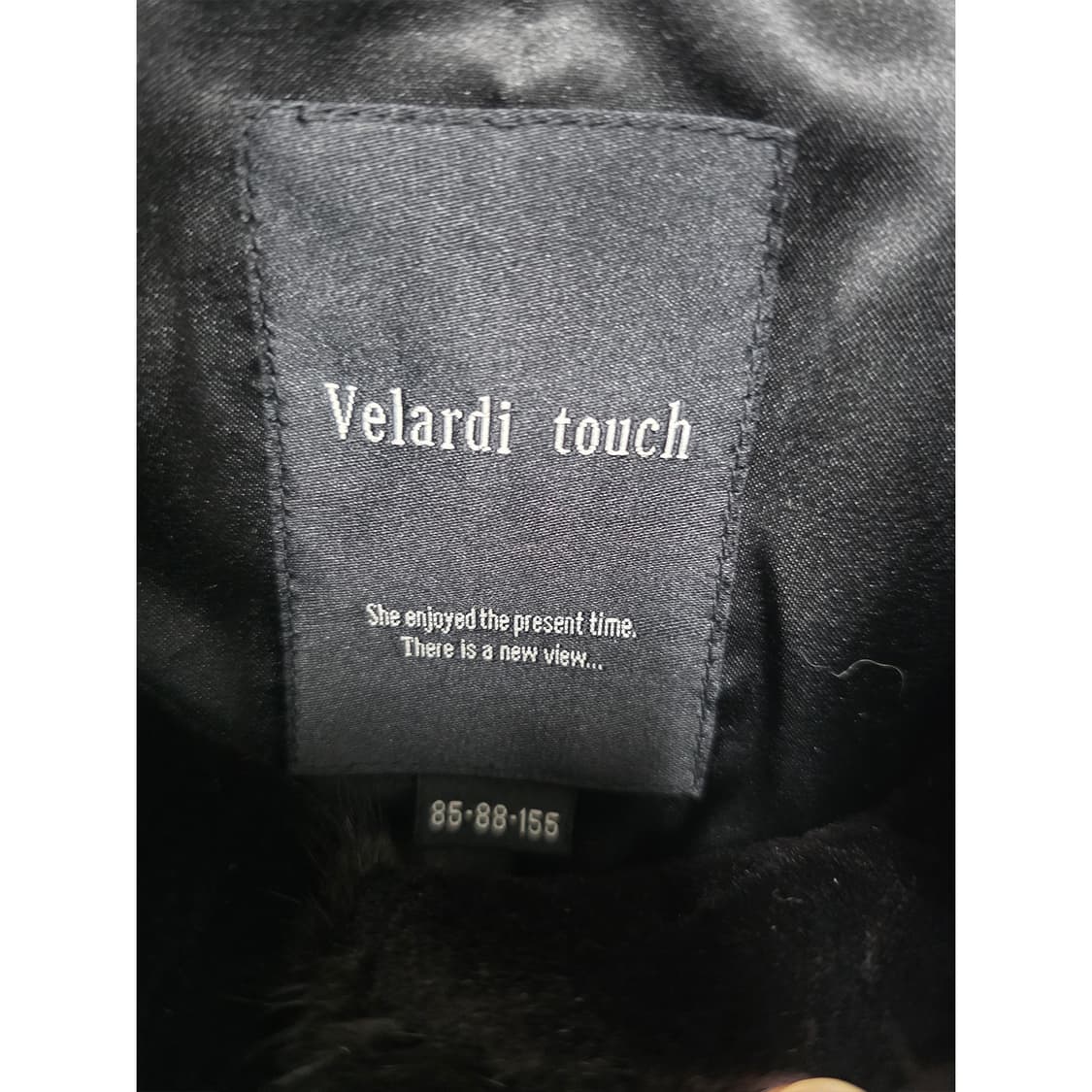 택포) 벨라디 터치 통밍크 롱조끼 55 상품이미지2