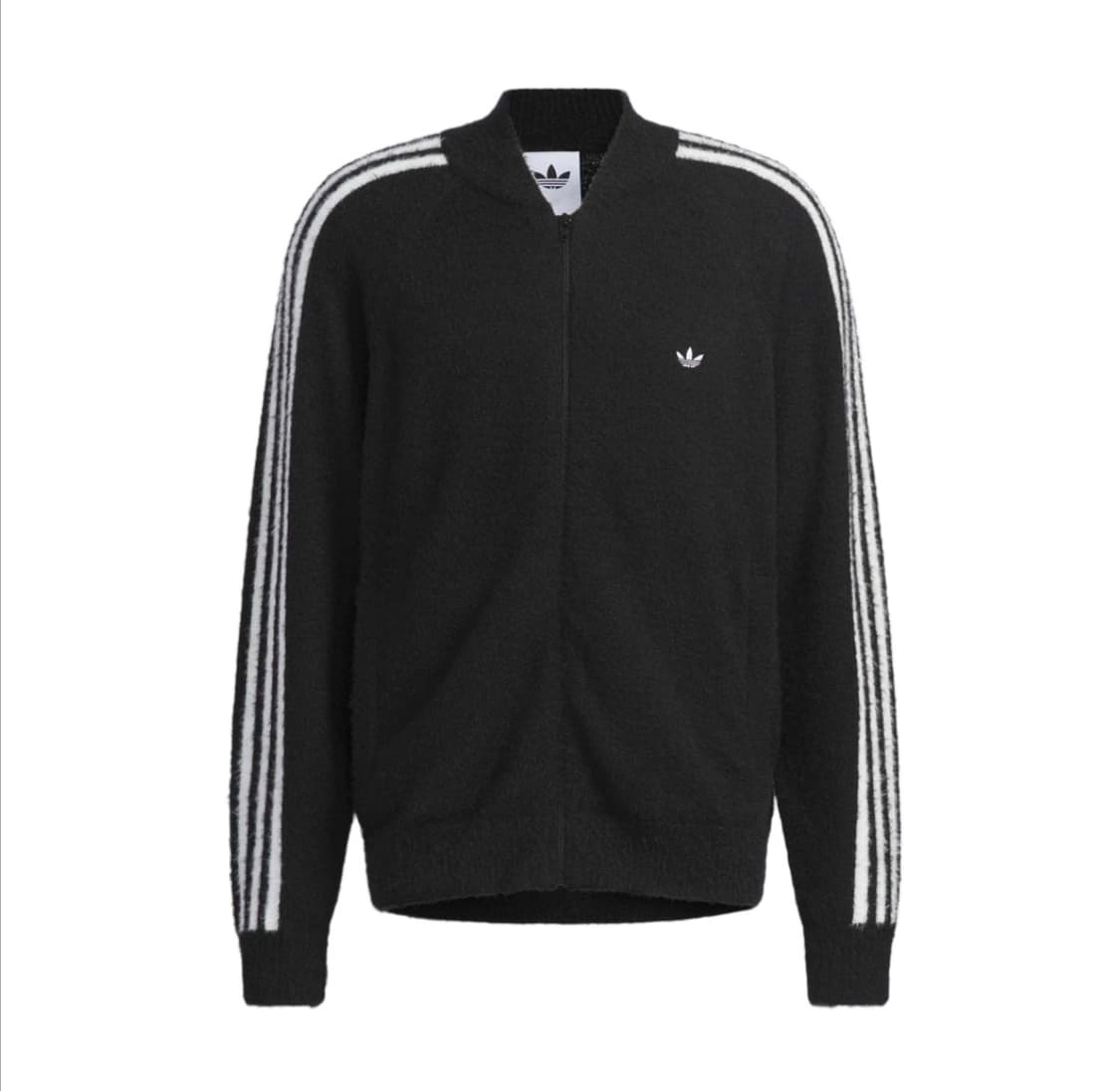 아디다스 니트 슈퍼스타 트랙탑 블랙 저지 상품이미지1