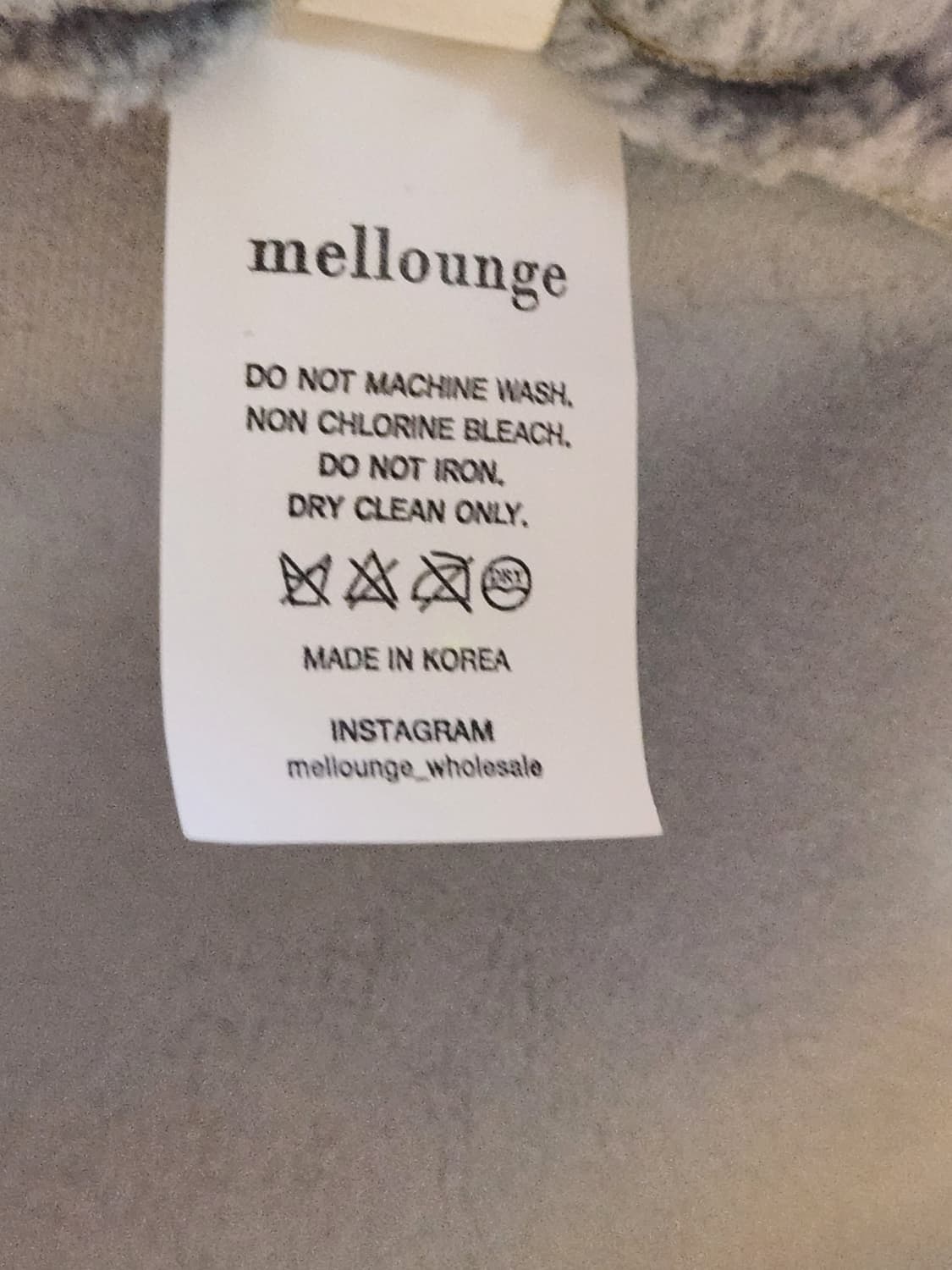 멜라운지 베티 무스탕 양털 하프코트 덤블자켓 상품이미지8