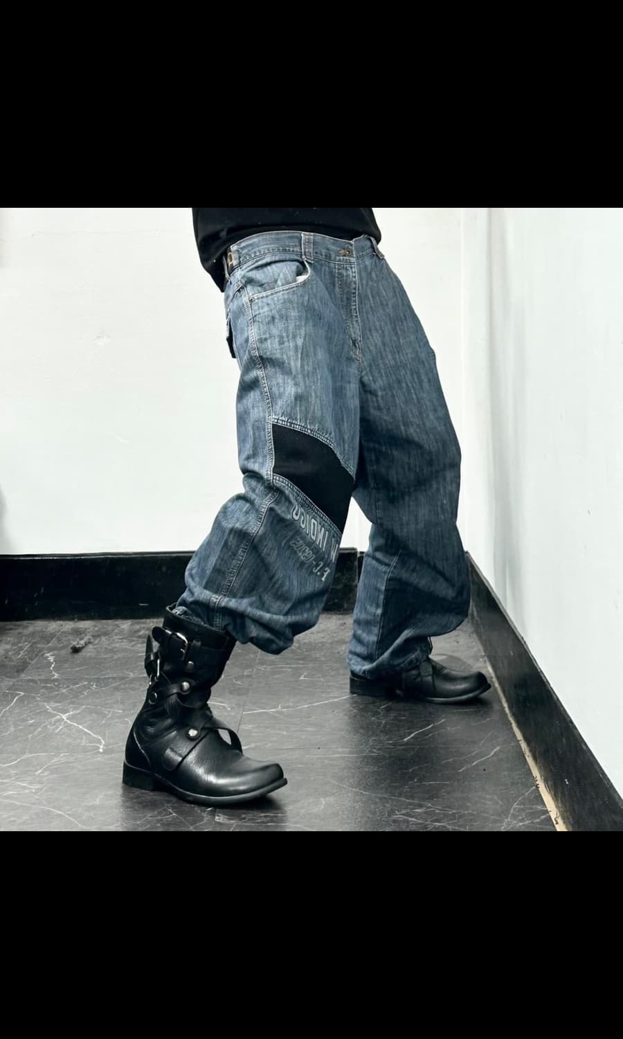 fubu oldschool wide  denim pants 상품이미지2