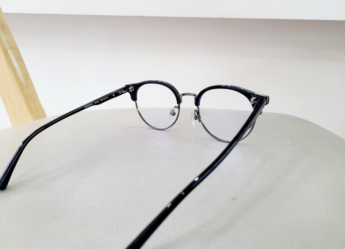 폴휴먼 안경 PHF-5271A 블랙원형하금테 안경 상품이미지5
