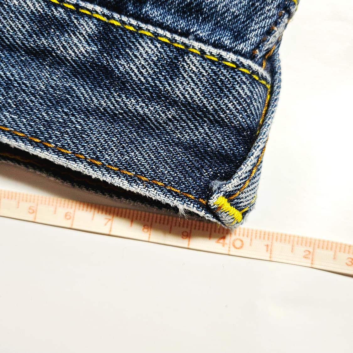 [32][에비수JAPAN]오사카 자수 릴렉스 스트레이트 데님 상품이미지9