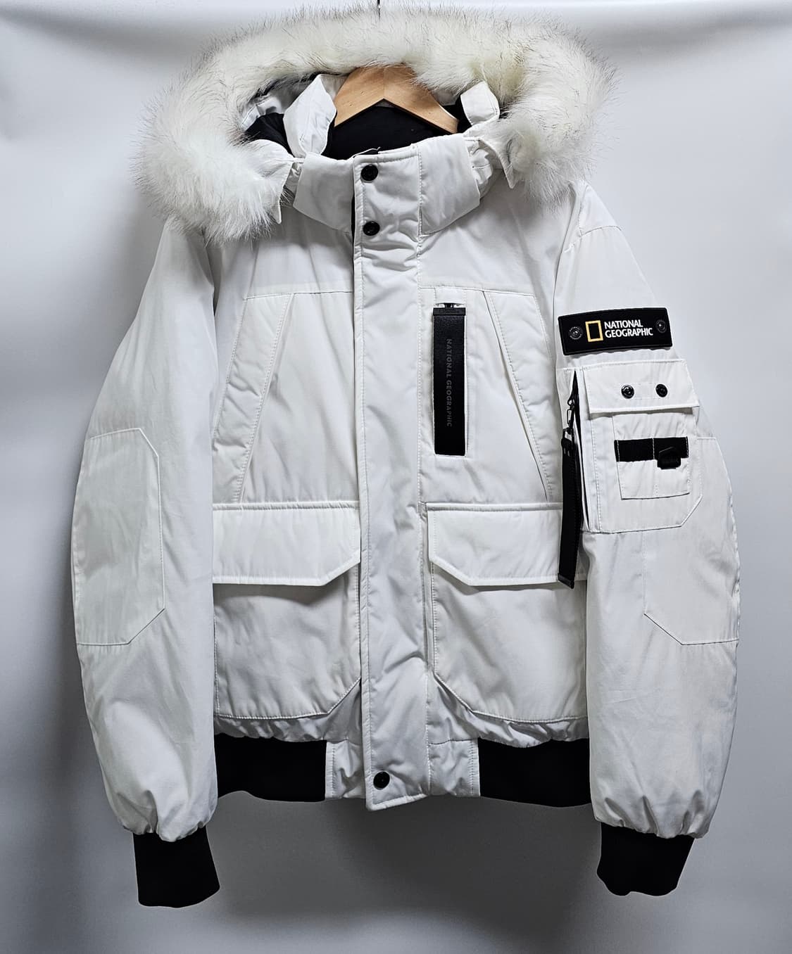 내셔널지오그래픽 타루가 구스다운 패딩 L 상품이미지1