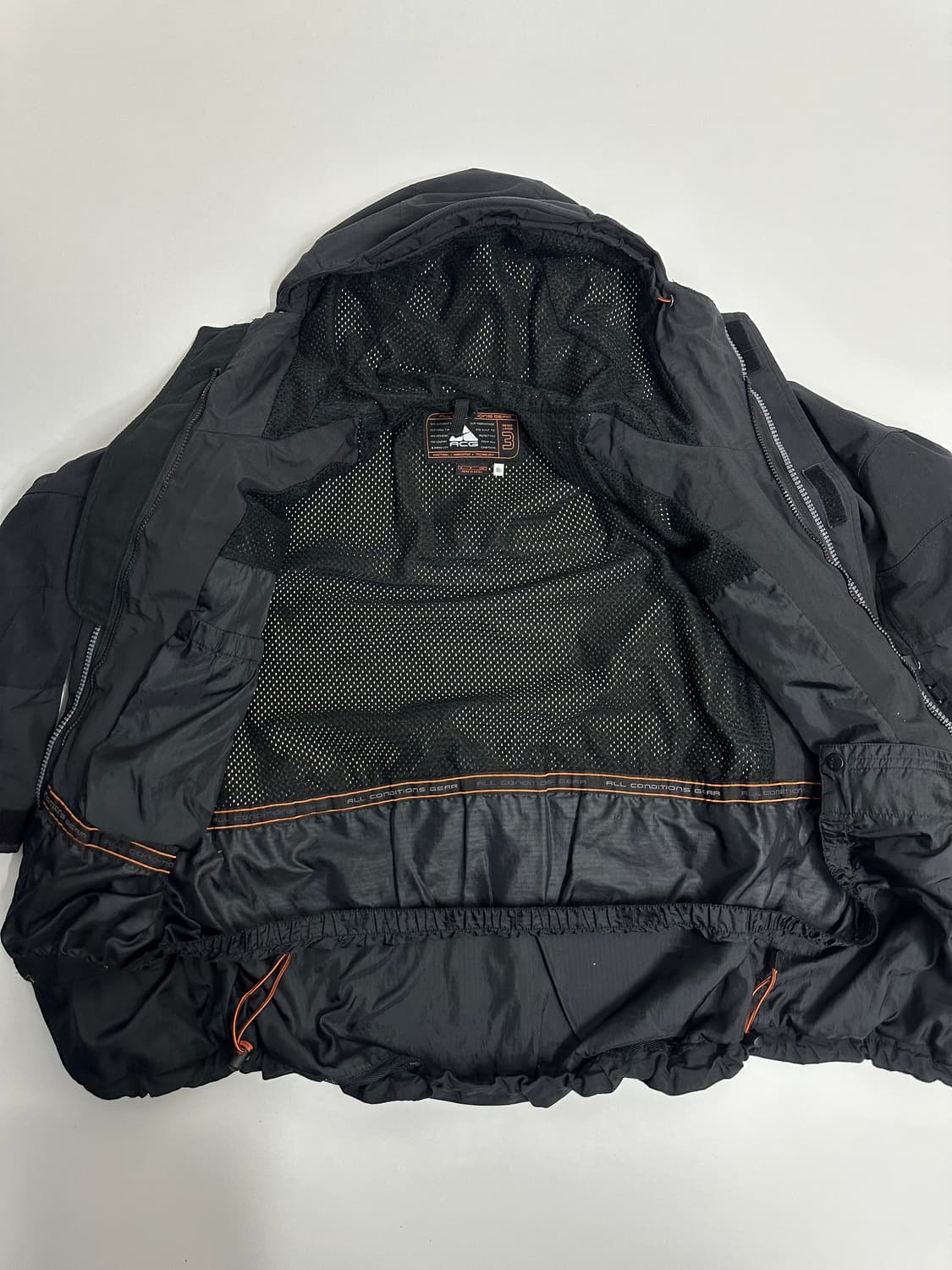 90s 나이키 ACG 스톰핏 자켓 블랙 95 상품이미지6