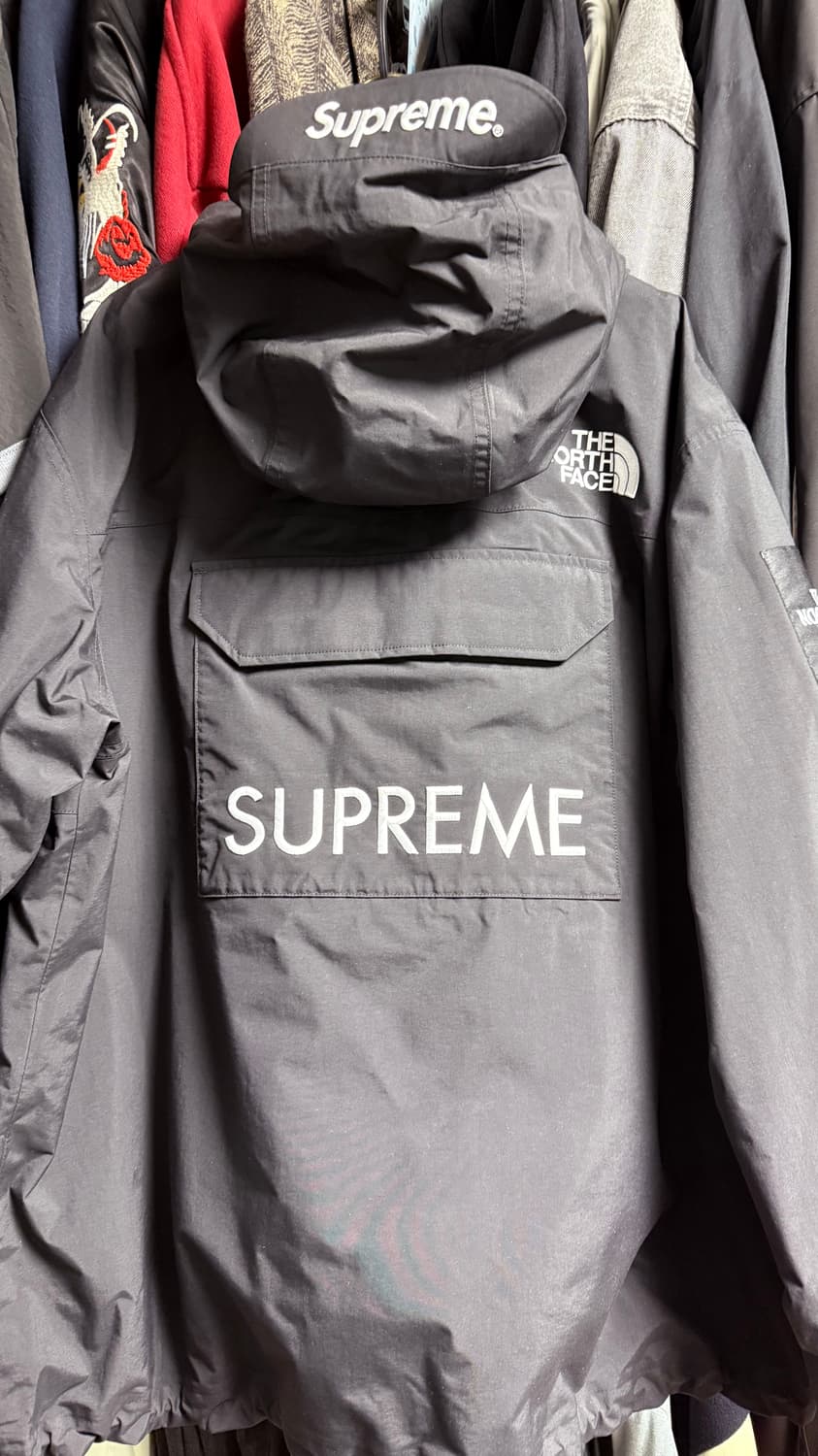 슈프림 노스페이스 20fw 카고자켓 블랙 M 사이즈 상품이미지3