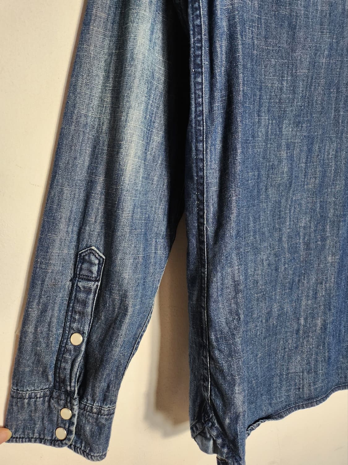 XL 타미힐피거 데님 웨스턴 셔츠 상품이미지6