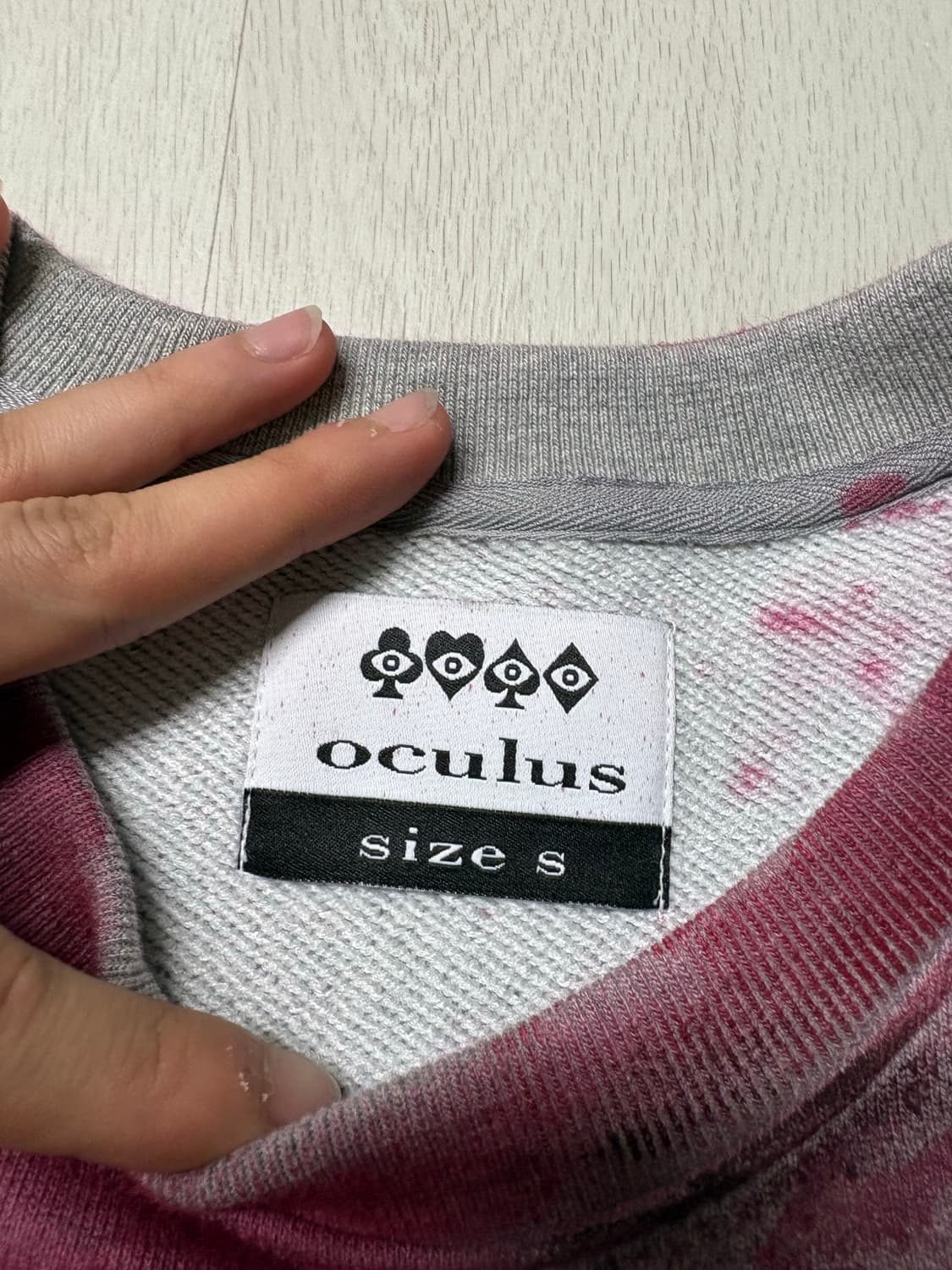 오큘러스 정육점 에디션 스웻셔츠 상품이미지3