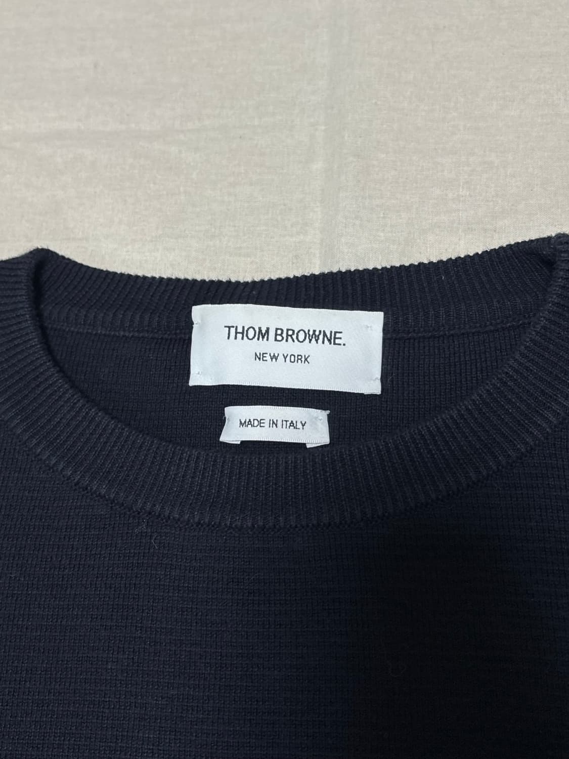 톰브라운 사선완장 밀라노스티치 니트 [4] 상품이미지3