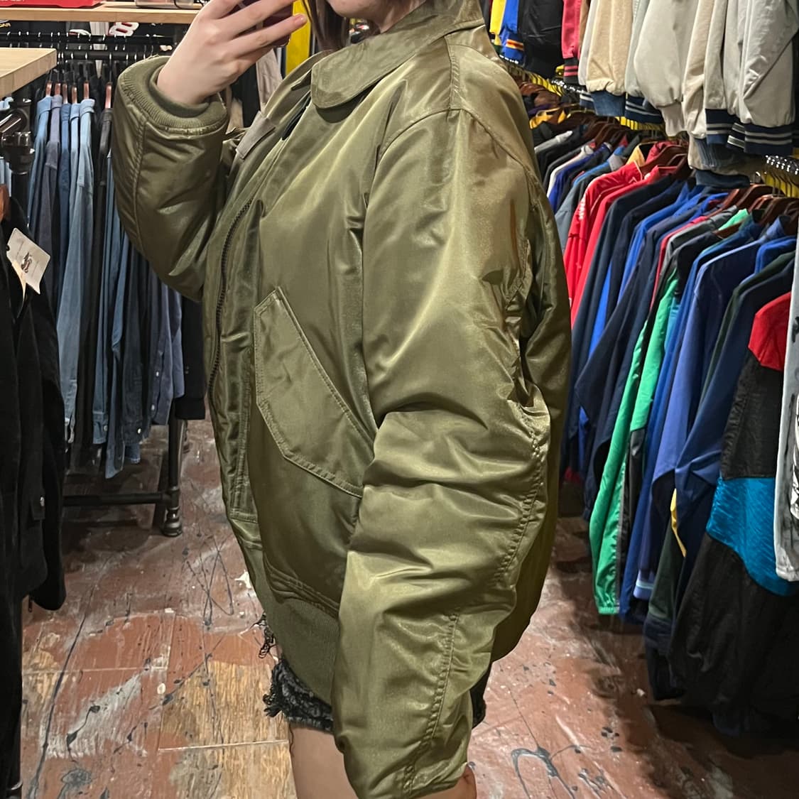 [HI] 펜타곤 봄버 자켓 상품이미지4