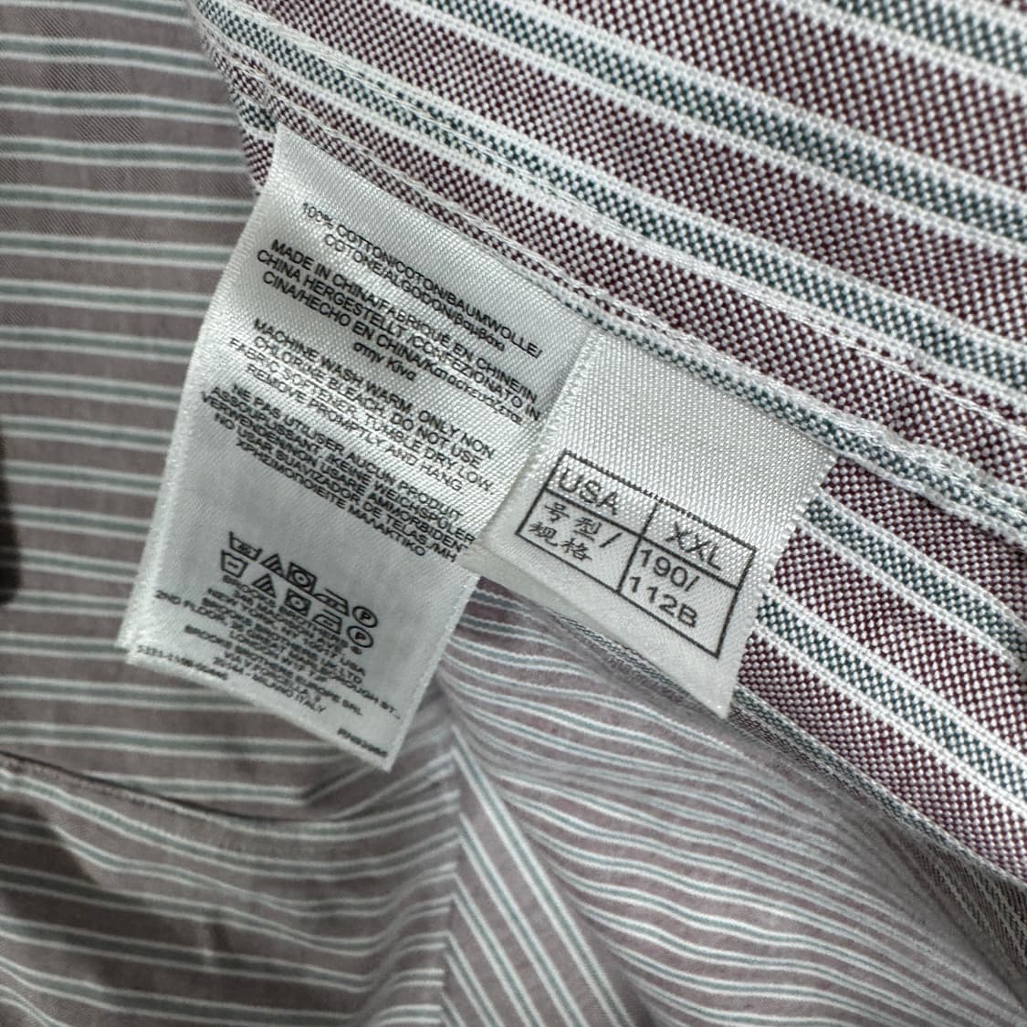 브룩스브라더스 스트라이프셔츠 2XL 사이즈  상품이미지3