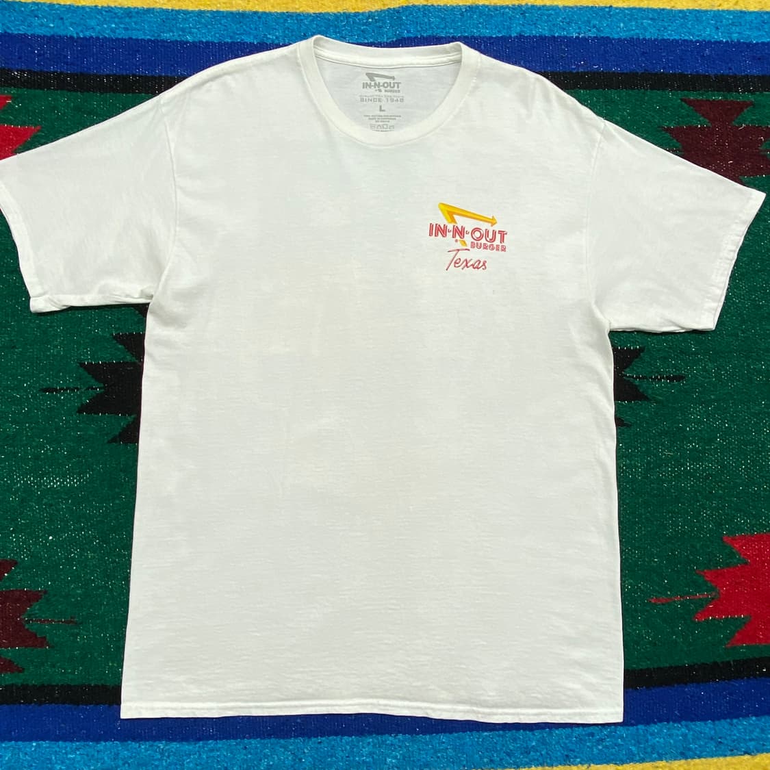 미국 반타지 인앤아웃 텍사스점 기념 반팔티 상품이미지4