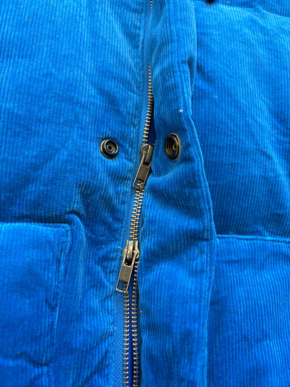 Xlarge 코듀로이 다운 패딩 베스트 상품이미지3