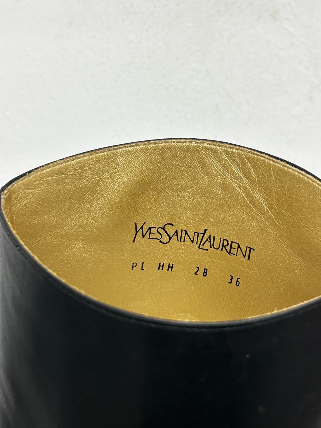 빈티지 입생로랑 레더 부츠 230 상품이미지6