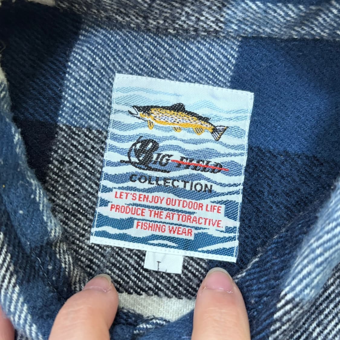 L 빅필드컬렉션 남성 체크 셔츠 0320E 상품이미지3