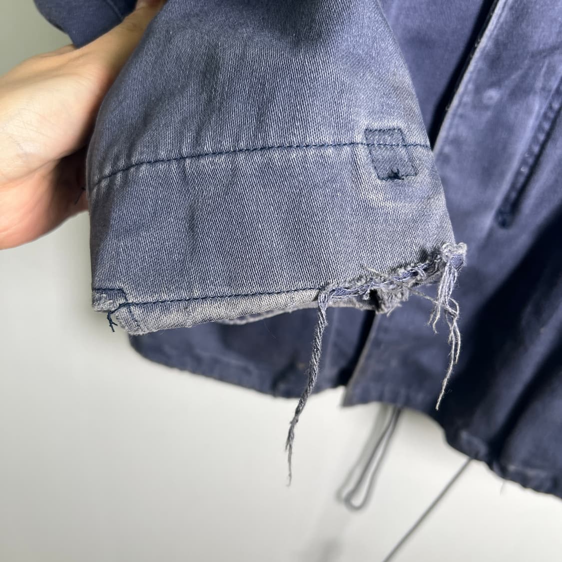 알파인더스트리 빈티지 네이비 M-65 필드 자켓 S 상품이미지6