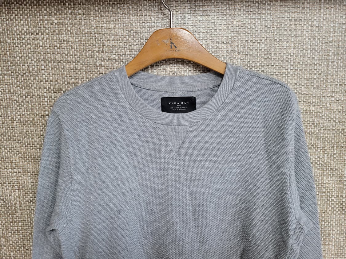 M사이즈 ZARA 슬림핏 맨투맨 자라 상품이미지2