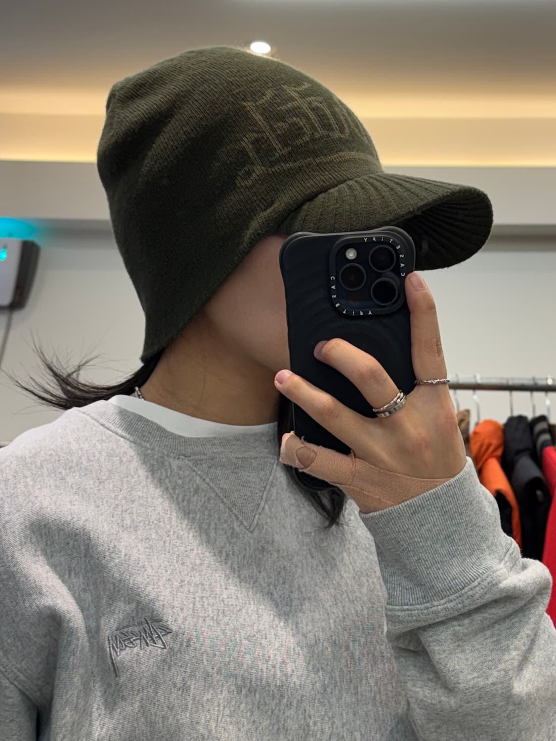 본더치 니트 바이져 비니 상품이미지6