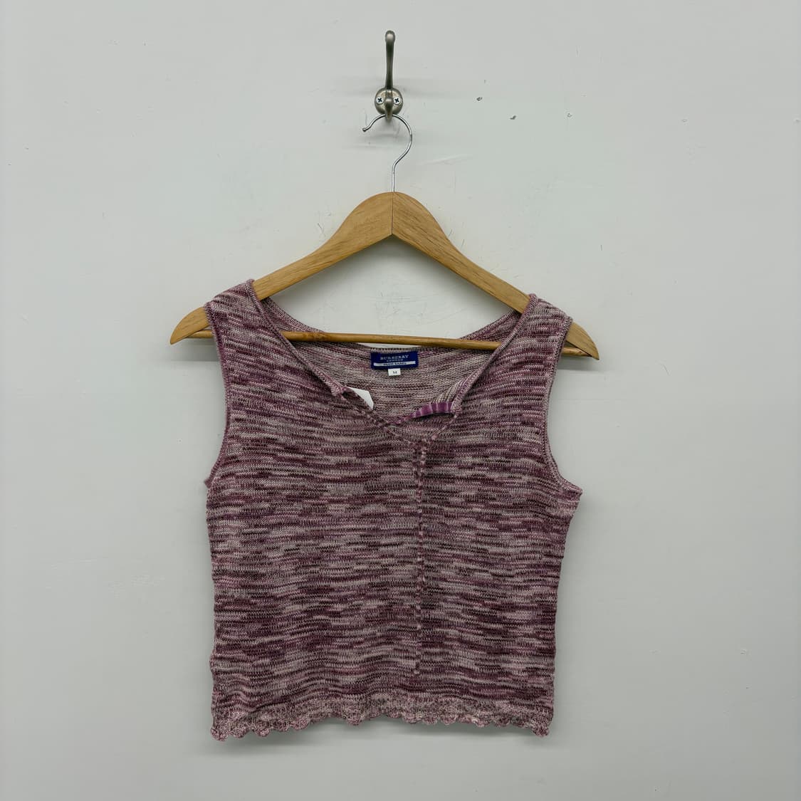 버버리 블루라벨 민소매 니트 여성M 상품이미지1