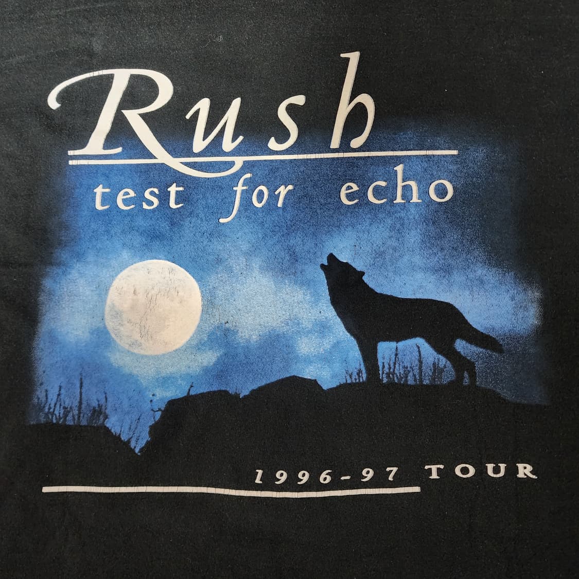 [XL] 90s 러쉬 RUSH test for echo 빈티지 밴드티 상품이미지2