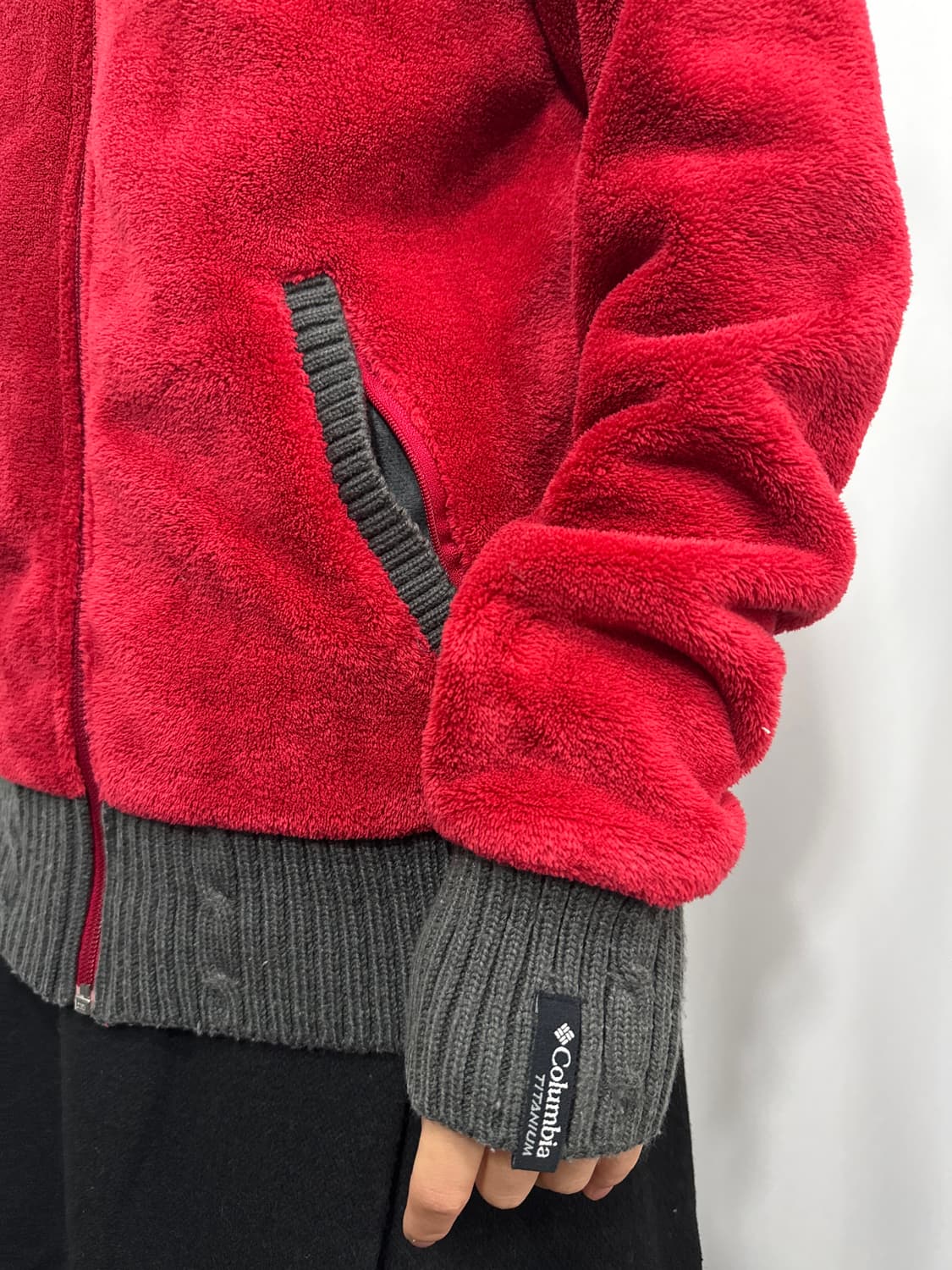columbia red fleece 상품이미지3