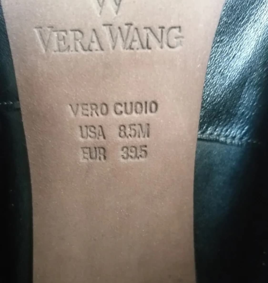 Vera Wang 베라왕 레더 앵클 부츠 250 새상품 상품이미지3