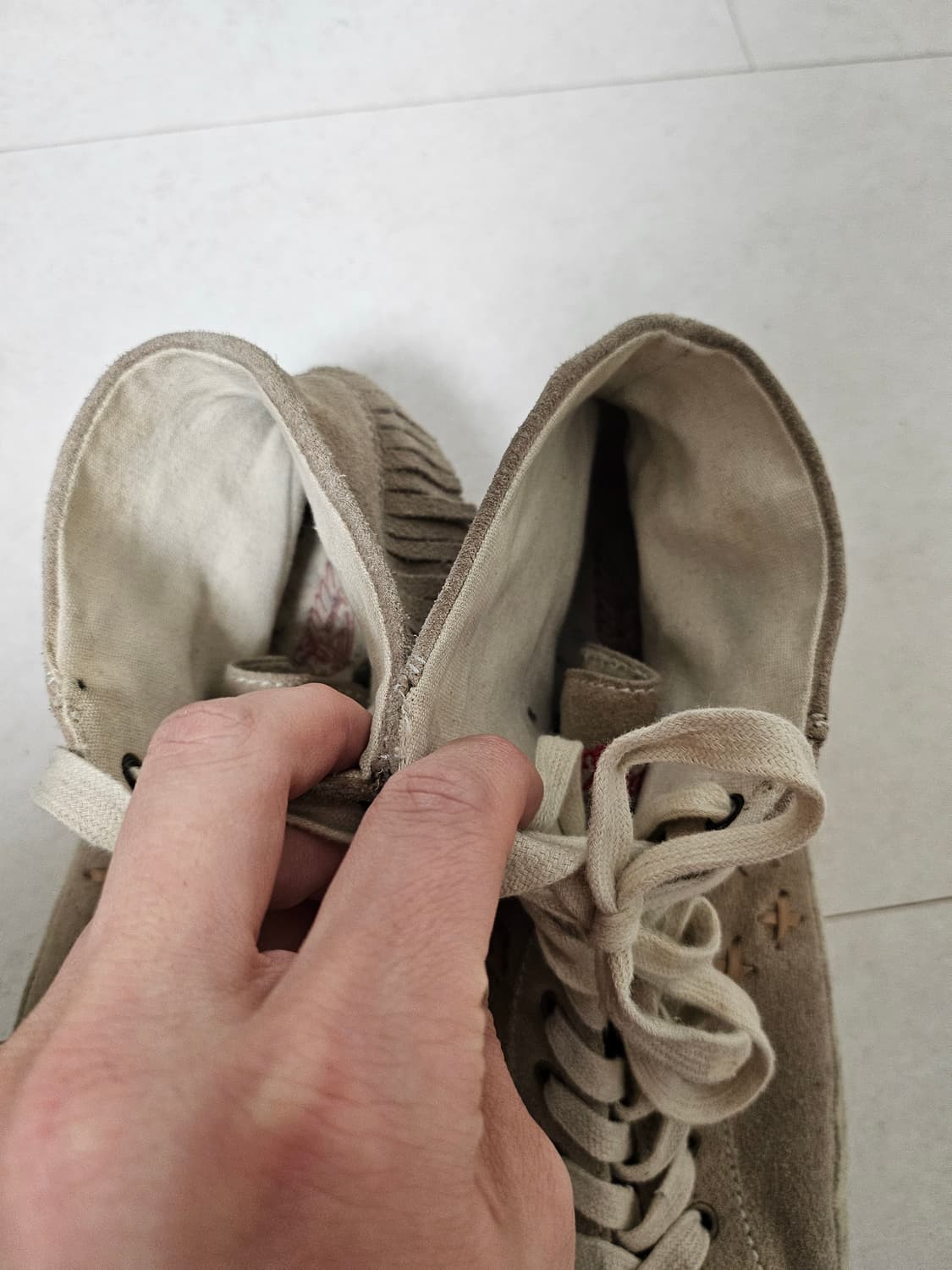 인디언 모터사이클 스웨이드 슈즈
 상품이미지5