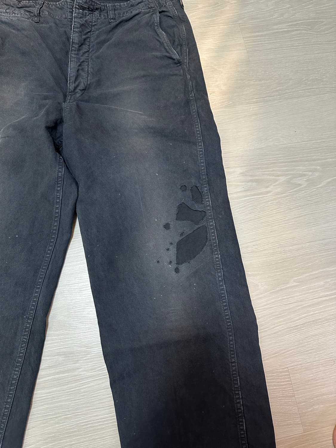 비즈빔 크래쉬 치노 팬츠 블랙 상품이미지2