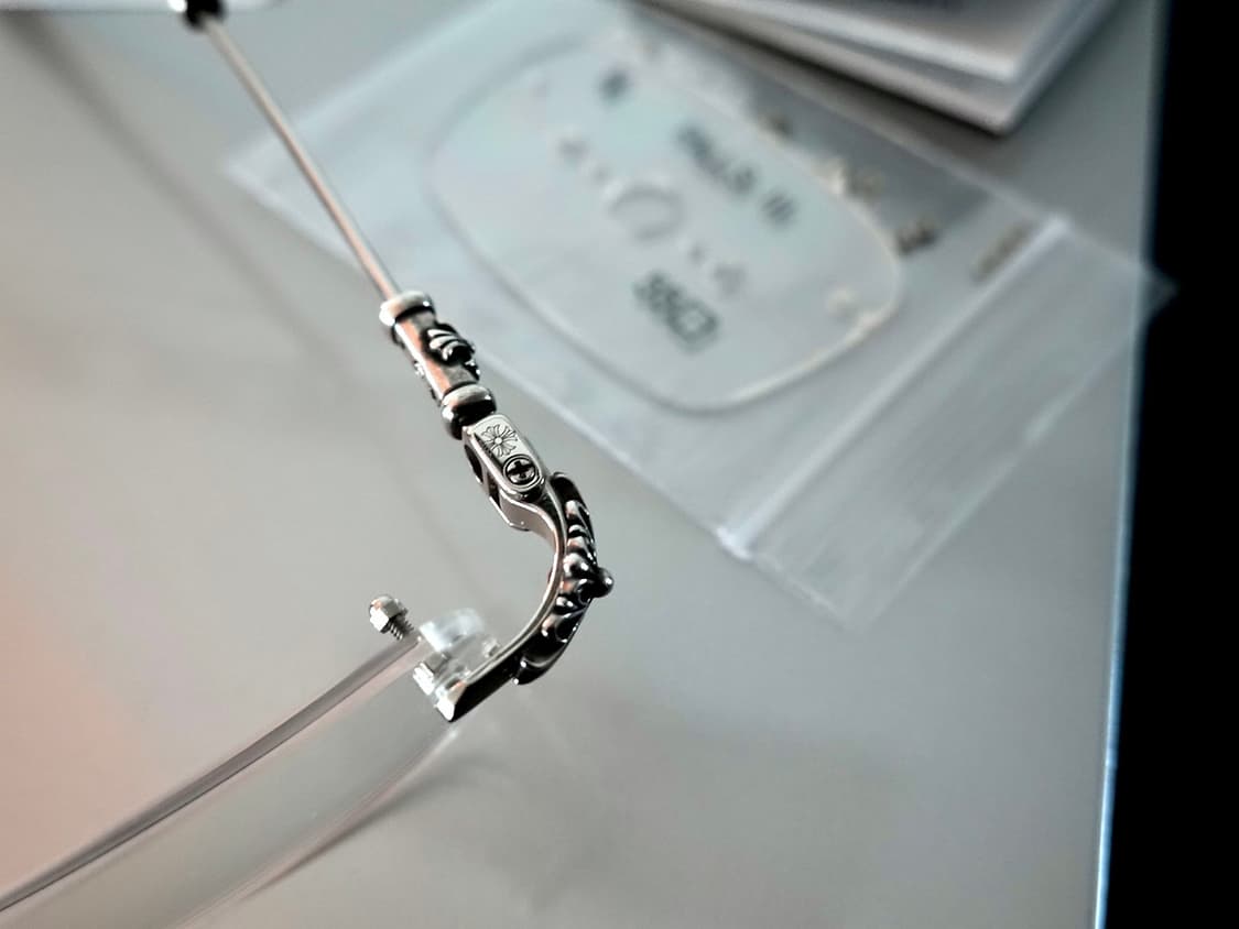 크롬하츠 필스3 샤이닝 실버 안경 상품이미지8