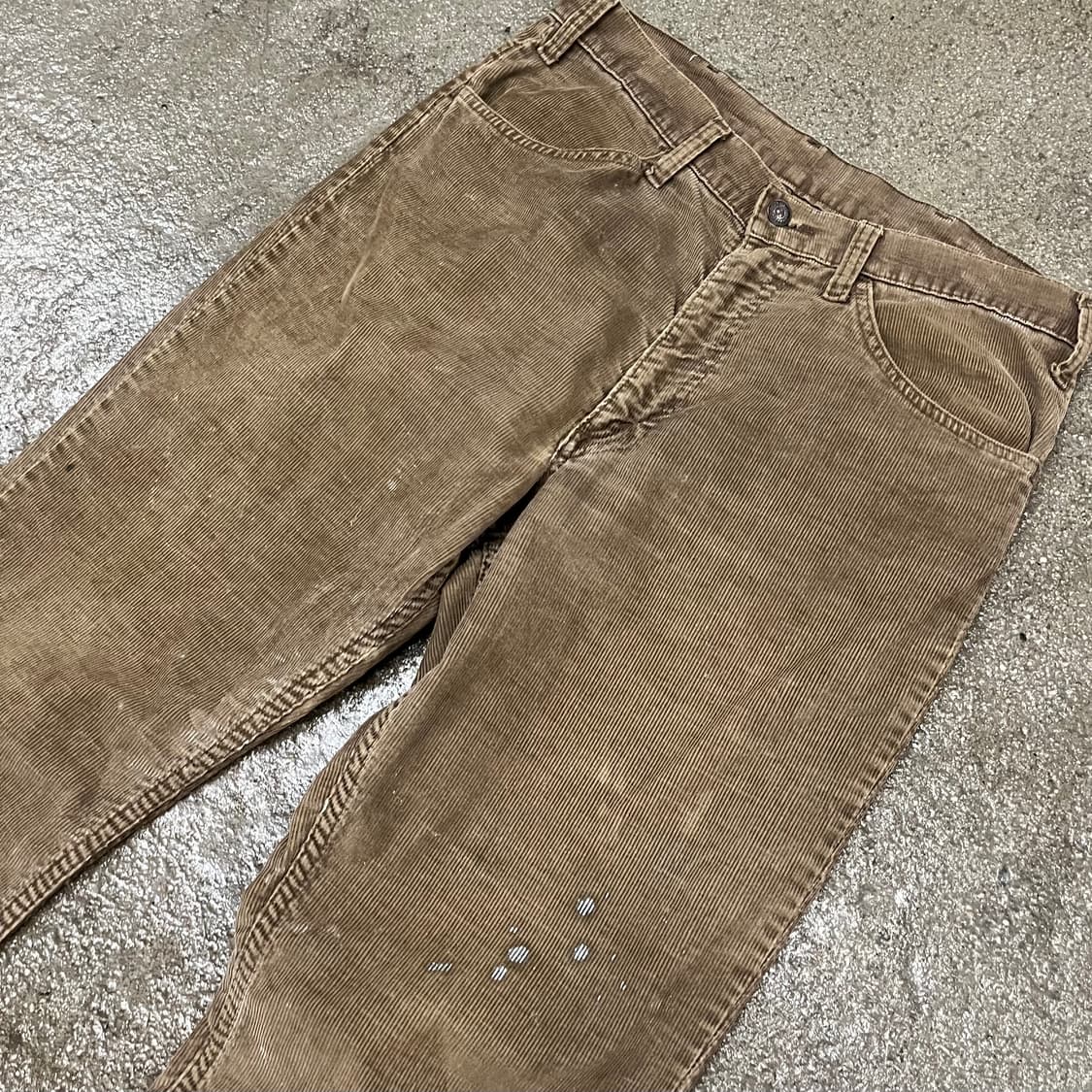 70s 리바이스646 코듀로이 벨바텀 (31“) 상품이미지2