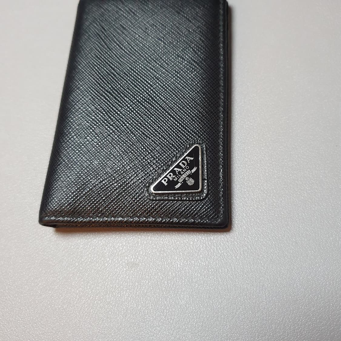 프라다 사피아노 삼각로고 카드지갑 블랙 (2MC101) 상품이미지6