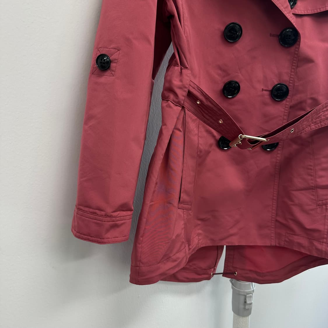 버버리 후드 하프 트렌치코트 자켓 상품이미지4