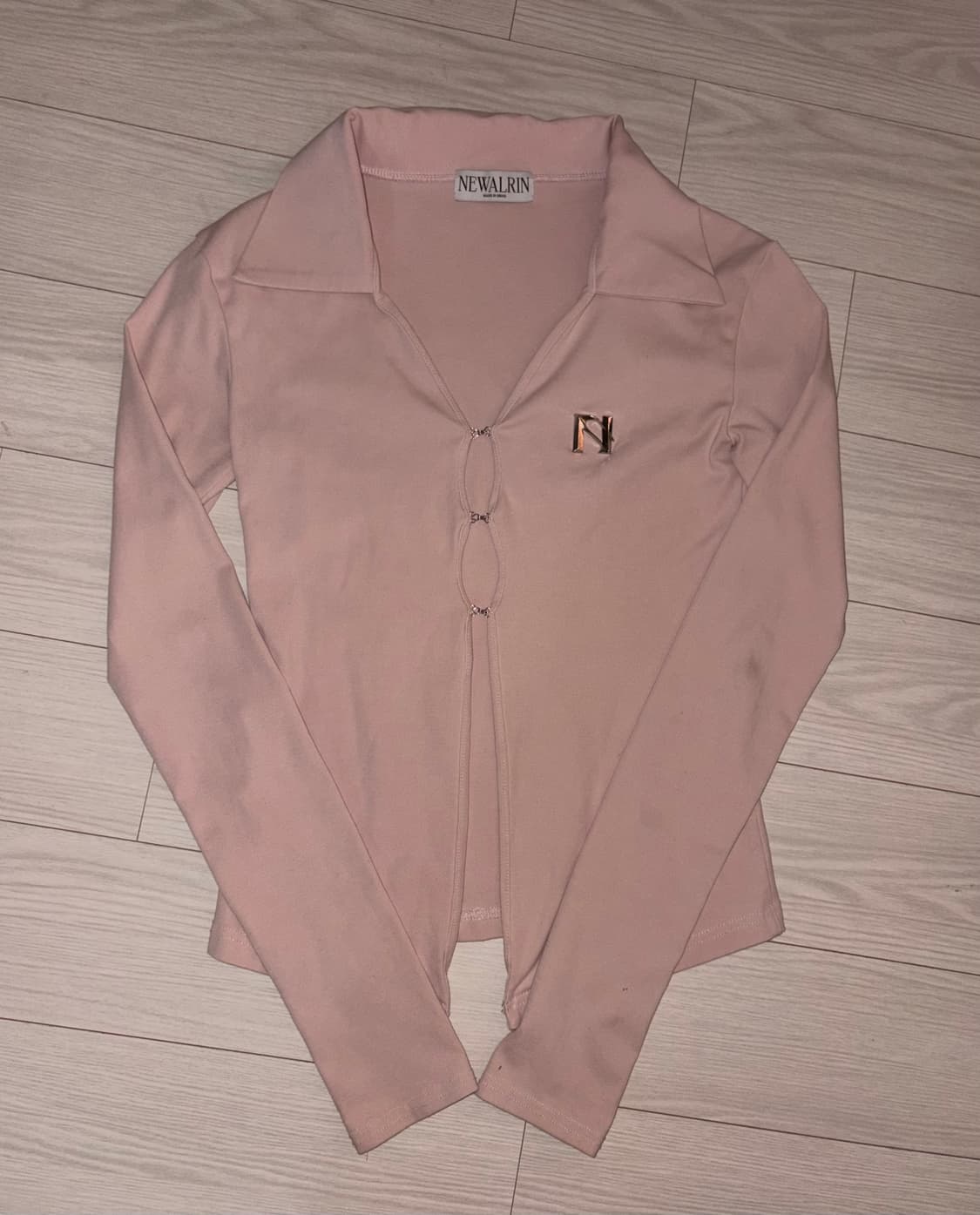 뉴얼린 NEWALRIN 셔츠 탑  상품이미지2