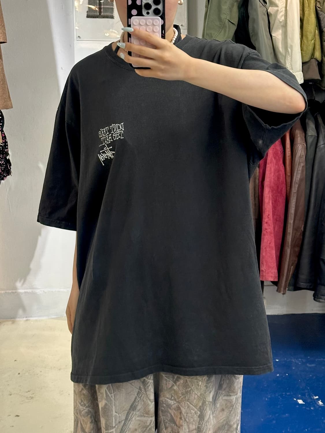 Stussy 스투시 베스 피싱 반팔티 상품이미지1