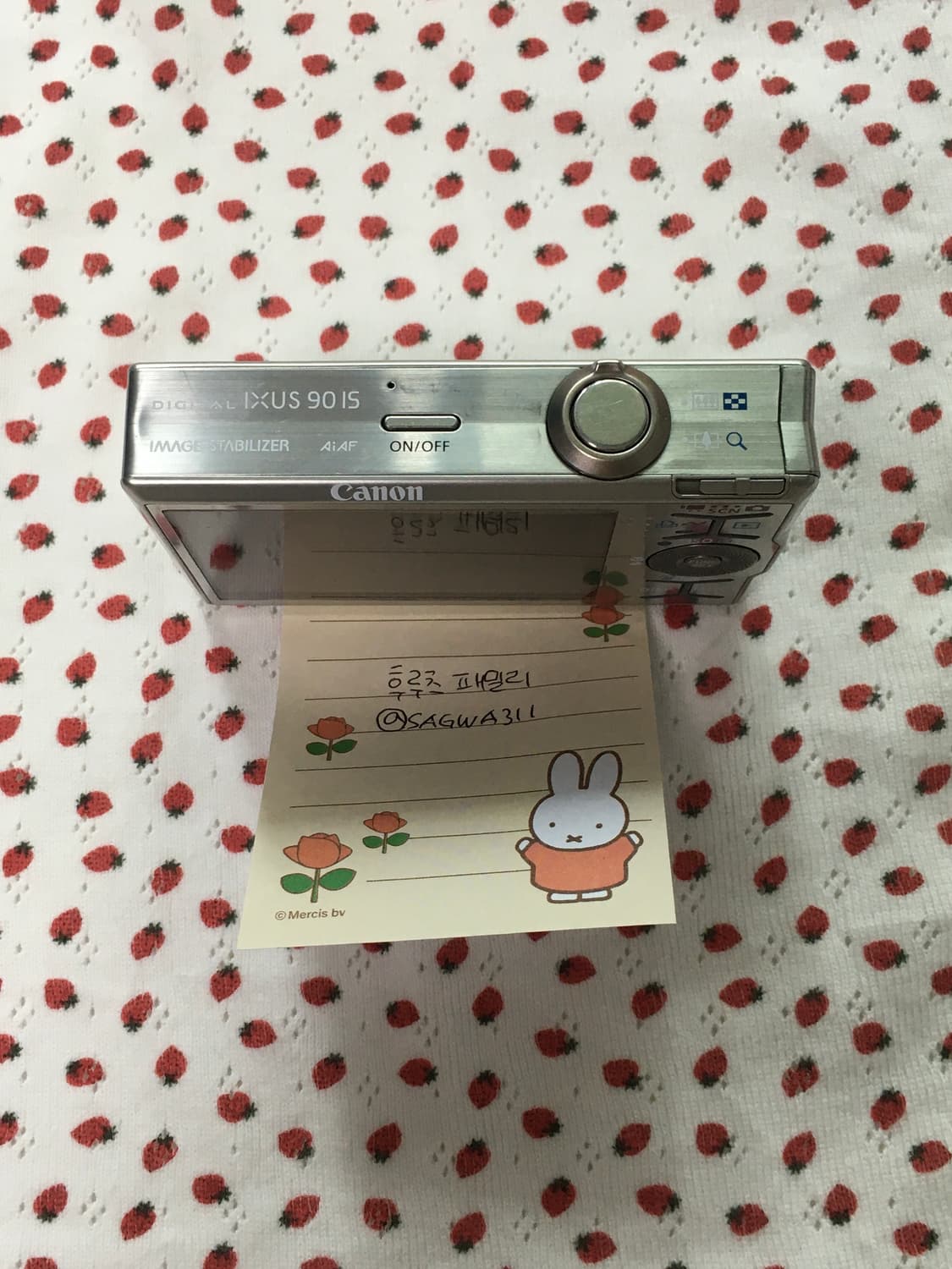 (미우미우 디카) 캐논 익서스 90 canon ixus 90is 상품이미지2