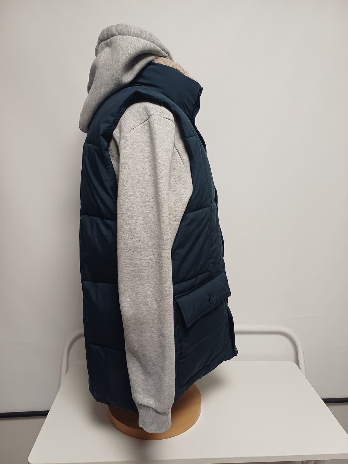 [XL] 에디바우어 카라코람 헤리티지 퀼팅 베스트 (네이비) 상품이미지2