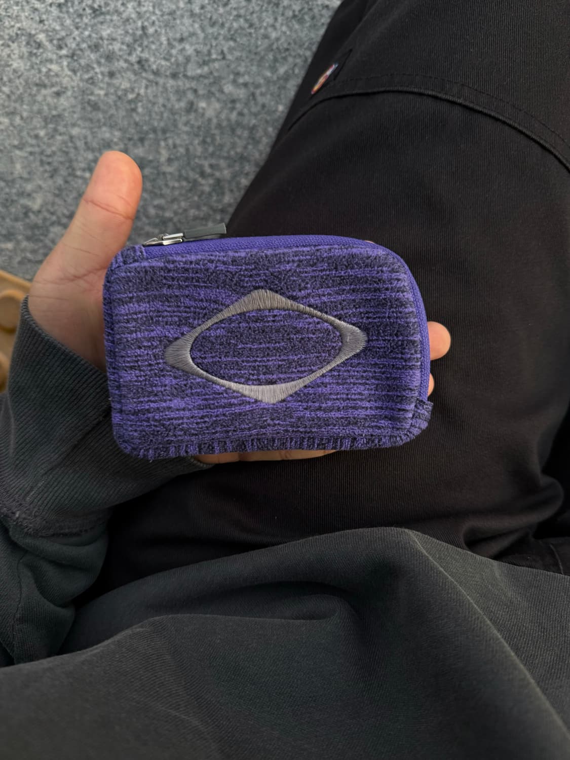 미스치프 롬버스 미니 파우치 퍼플 상품이미지6