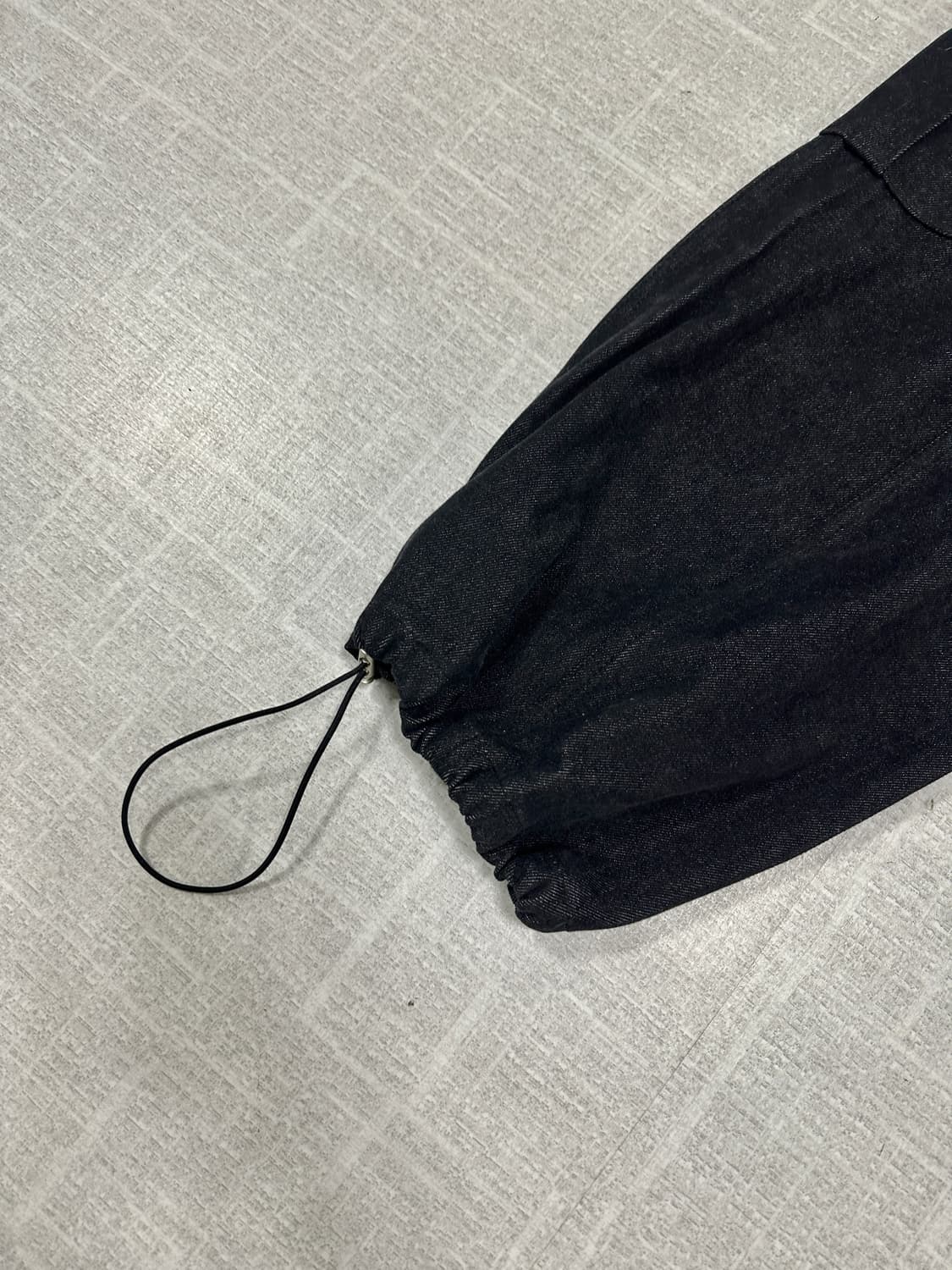 흑청 포켓 밴딩 팬츠 상품이미지5