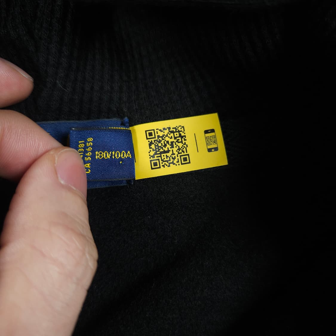 폴로 랄프로렌 신형 후드집업 블랙 상품이미지5