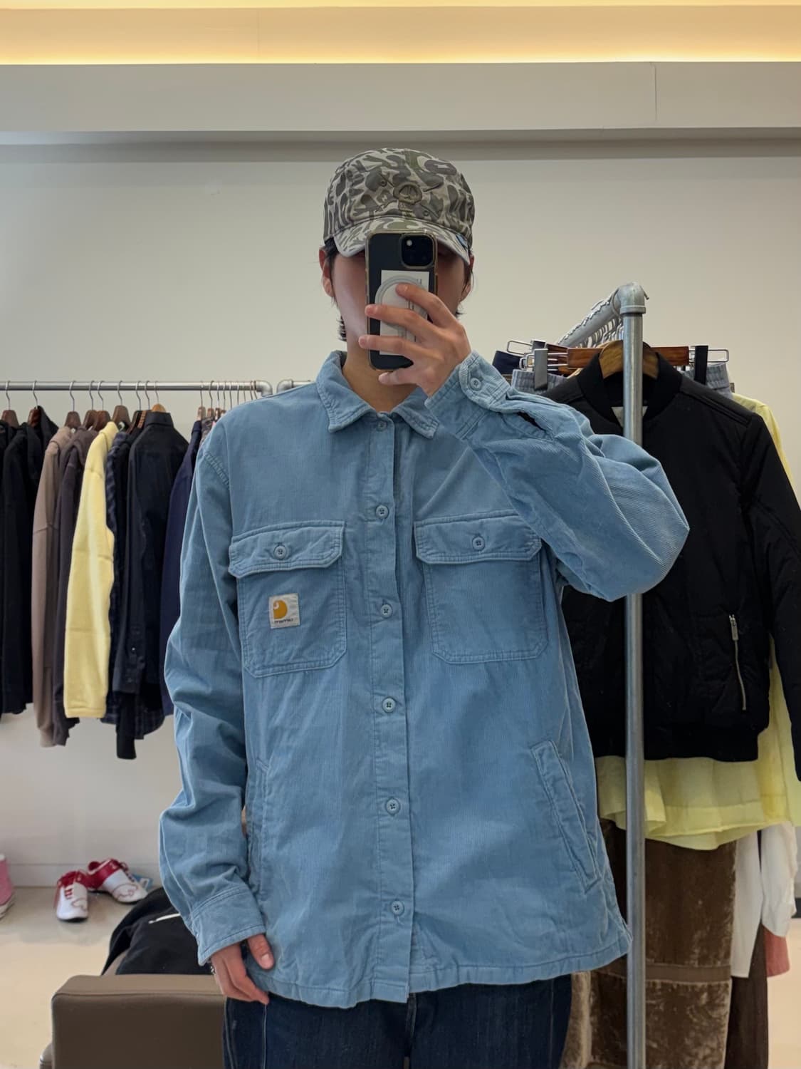 칼하트wip 코듀로이 셔츠 자켓 상품이미지9