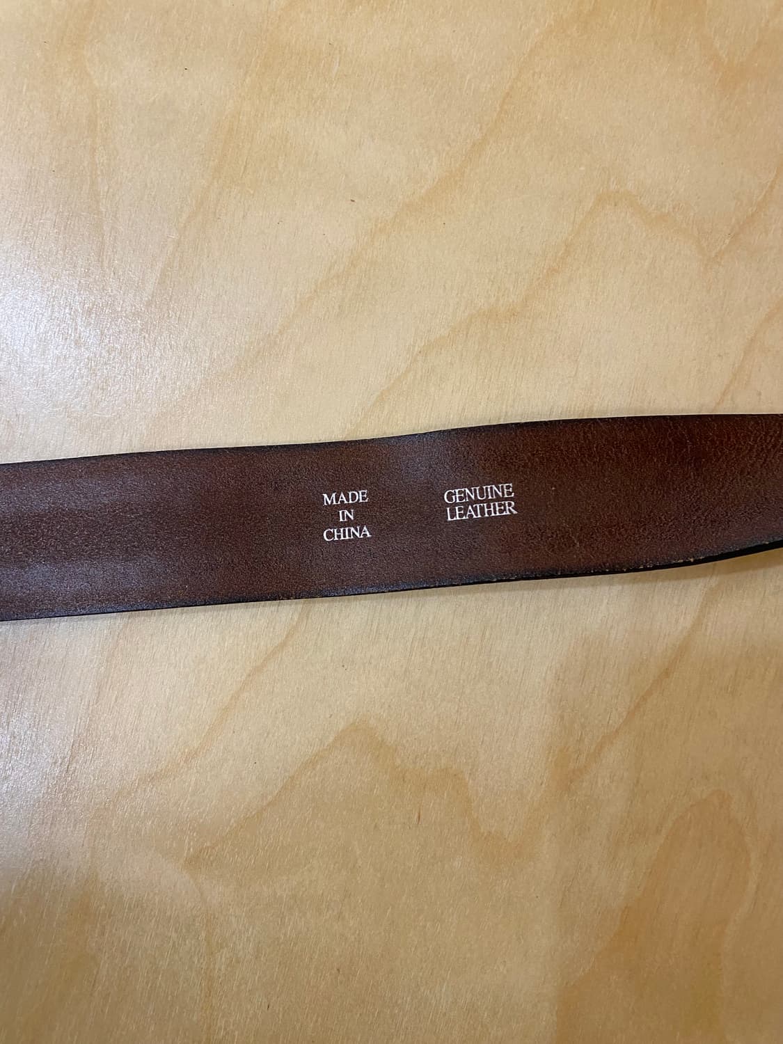 VTG carving leather belt 빈티지 음각 레더 벨트 상품이미지6