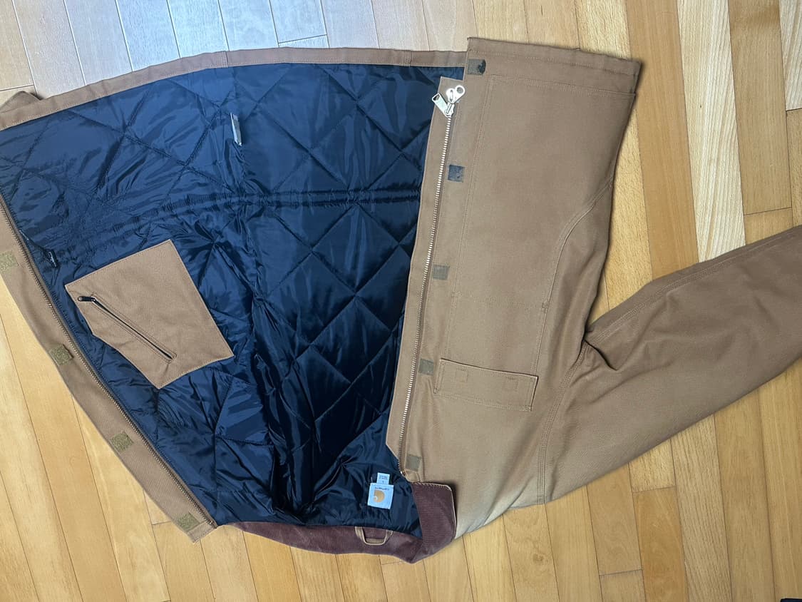 칼하트 디트로이트 퀄팅 패딩 XXL(2XL) 상품이미지2