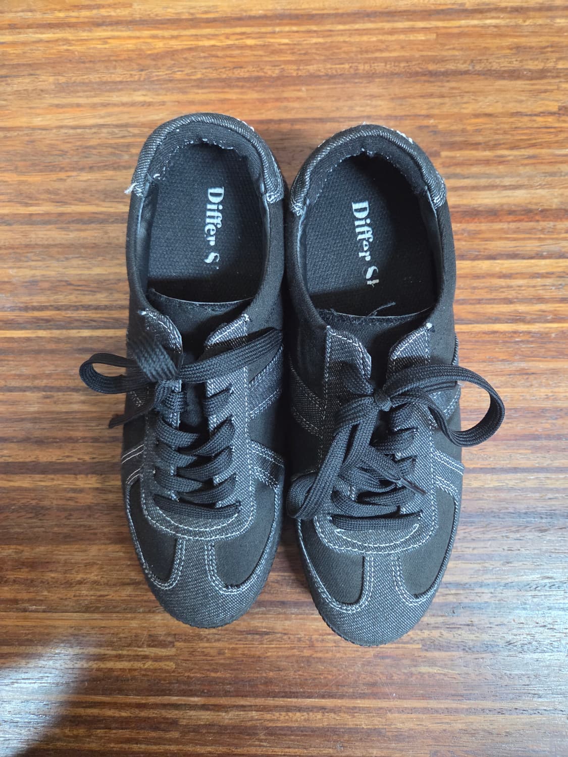 디퍼슈 투톤 데님슈즈 스니커즈 260 상품이미지3