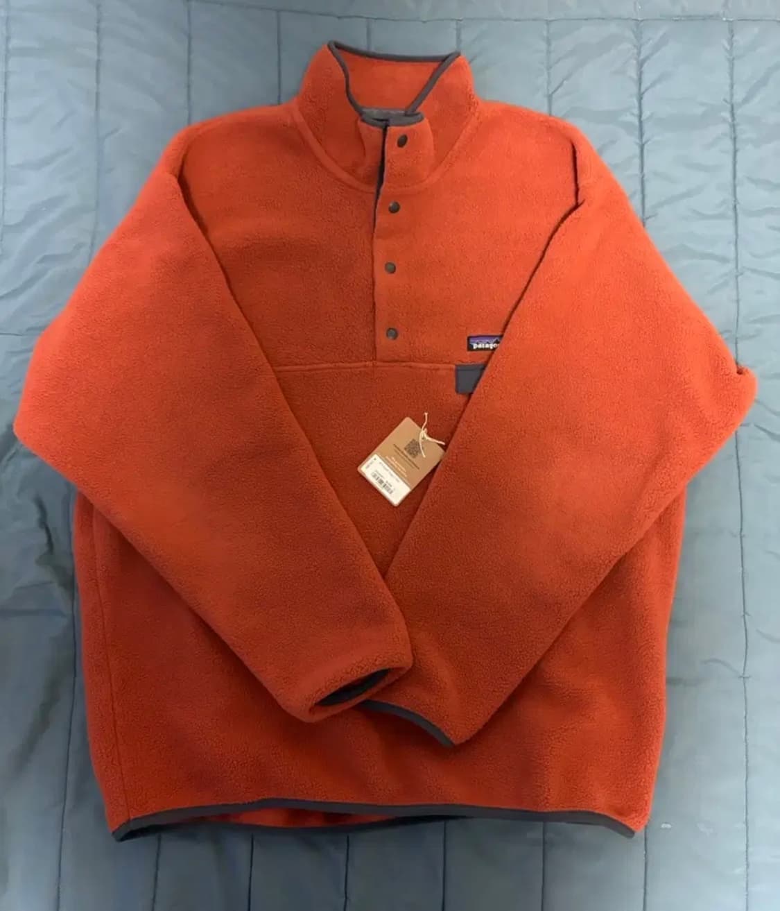 파타고니아 신칠라 스냅-T 플리스 풀오버 버니쉬드 레드 상품이미지1