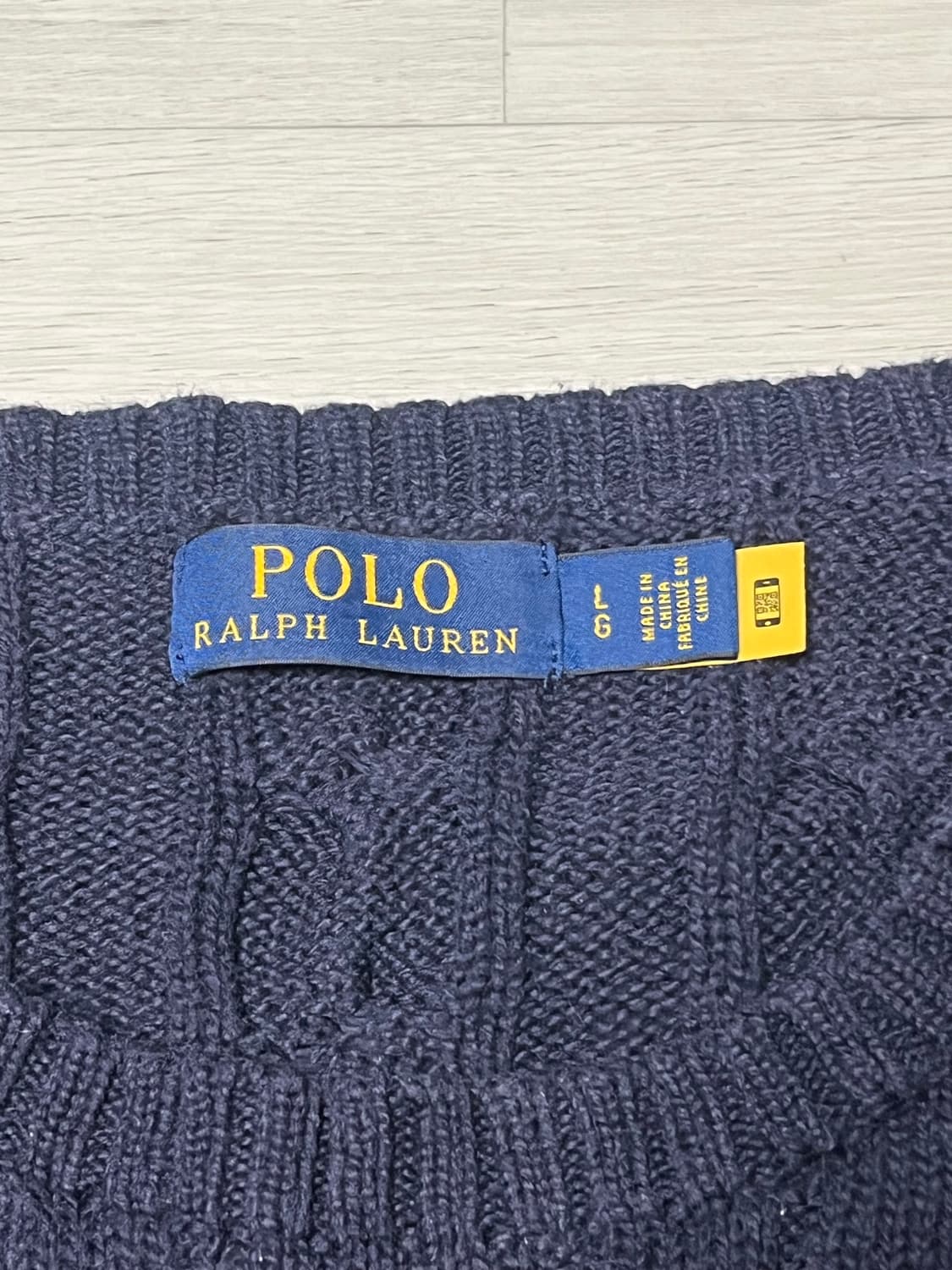 폴로 랄프로렌 케이블 니트 L 상품이미지3