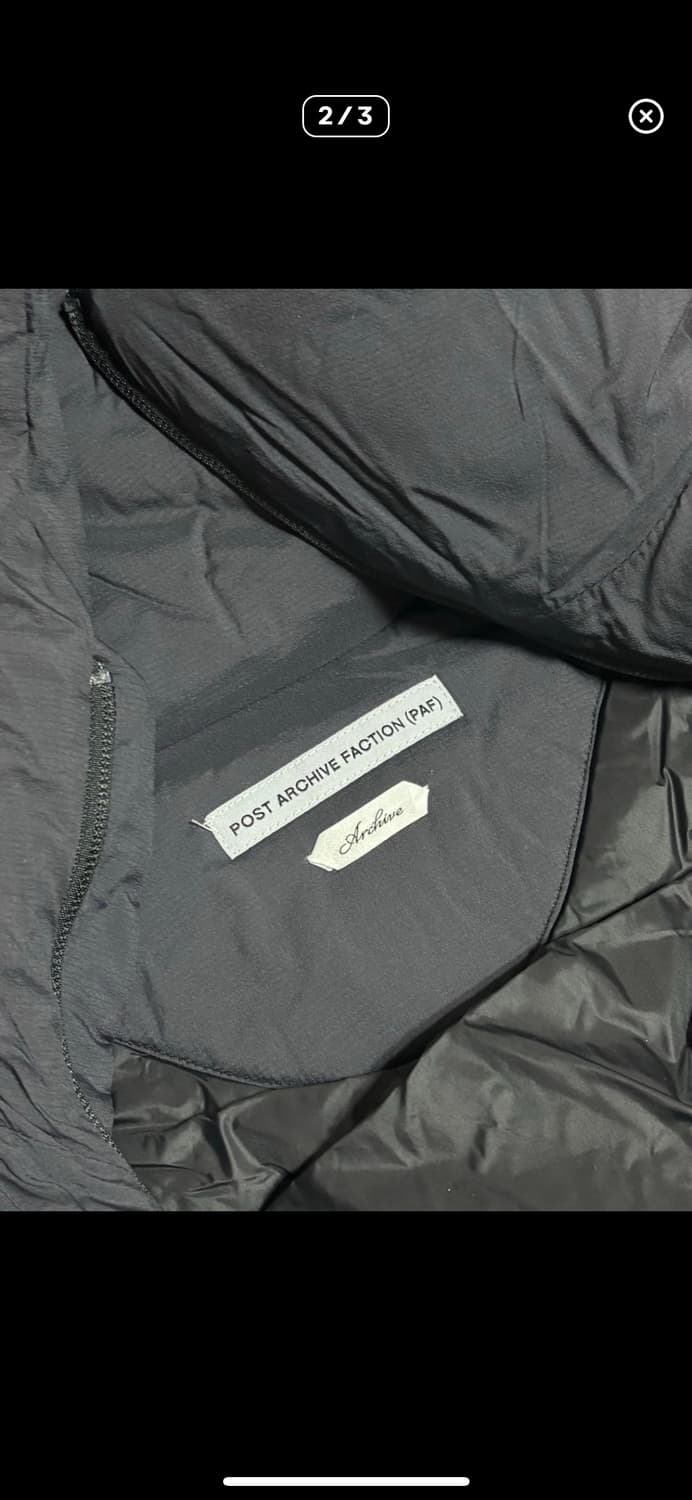 Paf 파프 에어자켓 블랙 m 상품이미지2